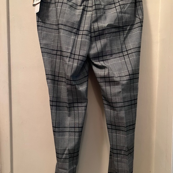 NWT Laundry black and white check pants - Picture 2 of 4